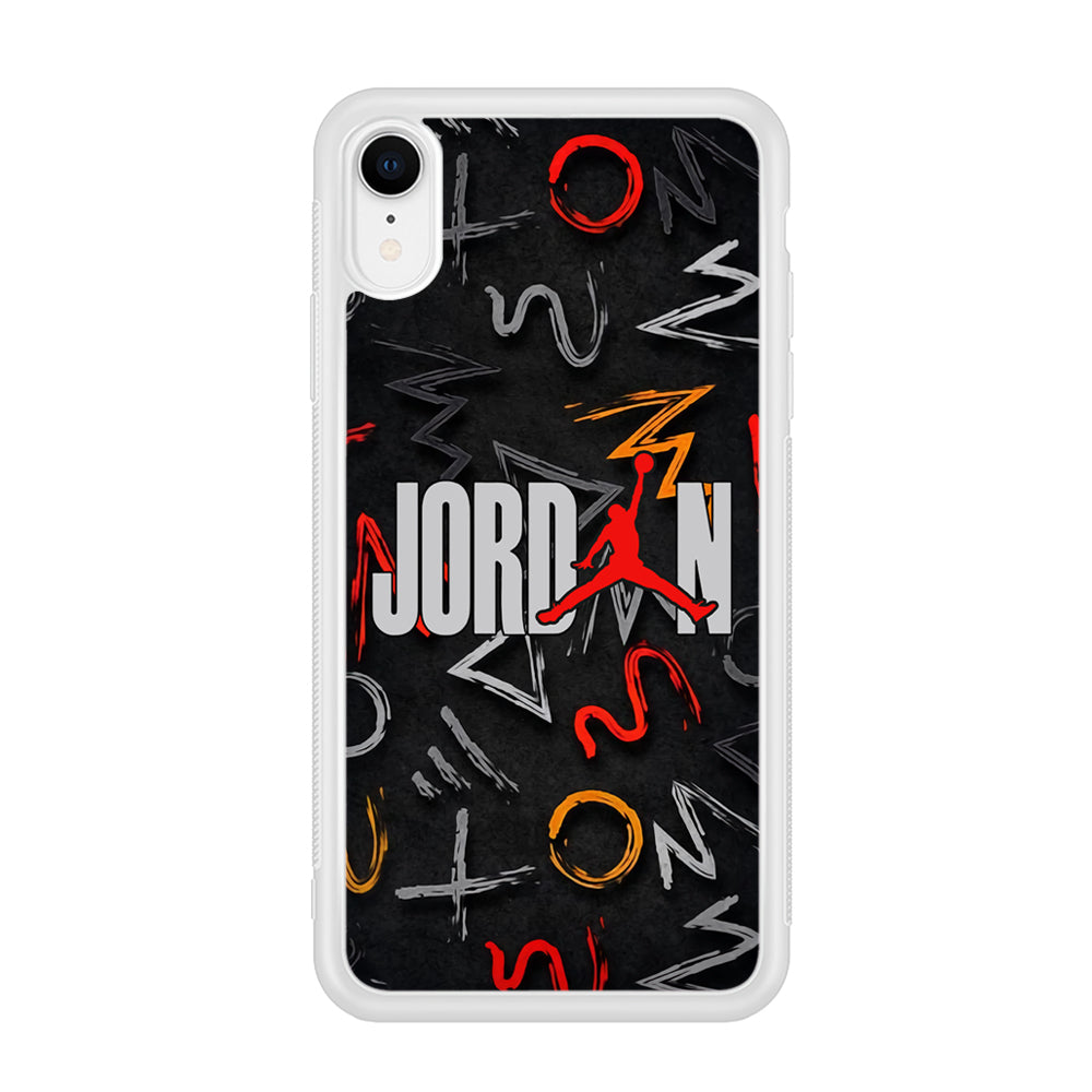 Air Jordan Mix Shape iPhone XR Case