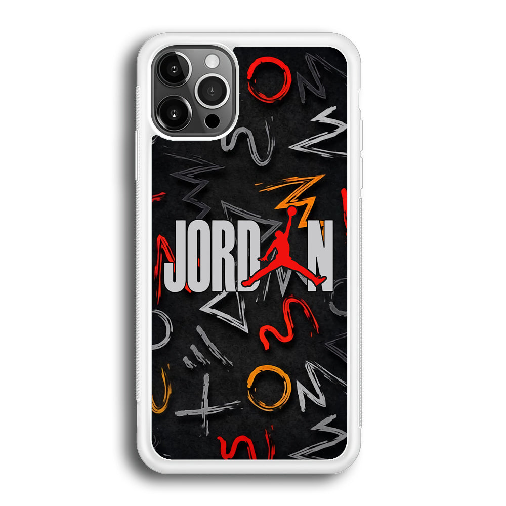 Air Jordan Mix Shape iPhone 12 Pro Max Case
