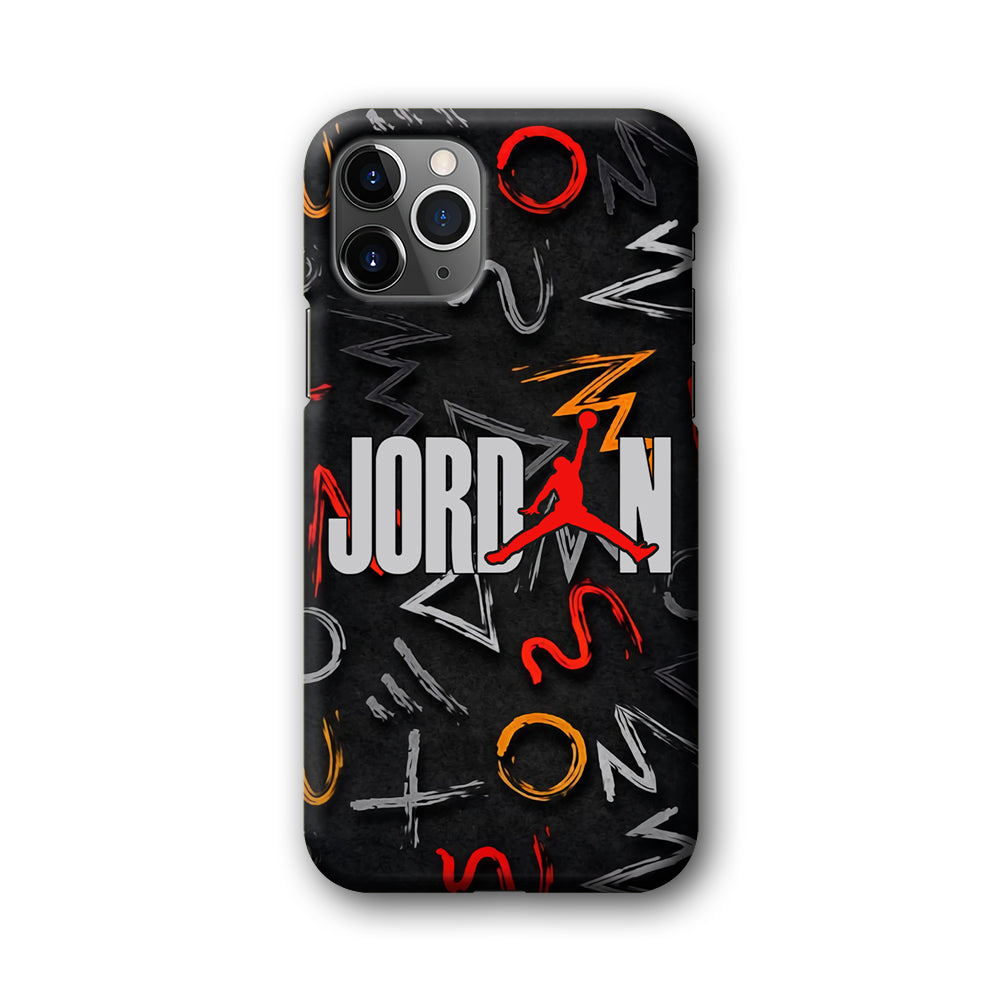 Air Jordan Mix Shape iPhone 11 Pro Max Case