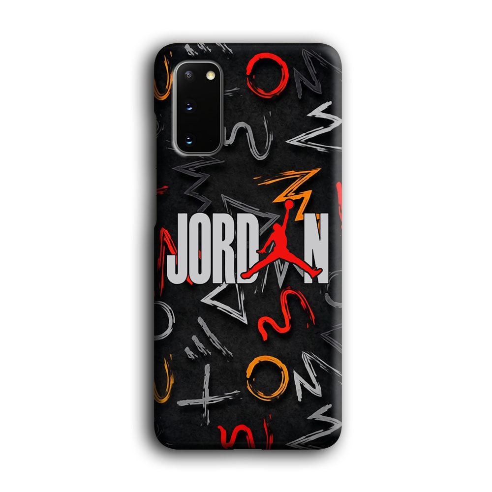 Air Jordan Mix Shape Samsung Galaxy S20 Case