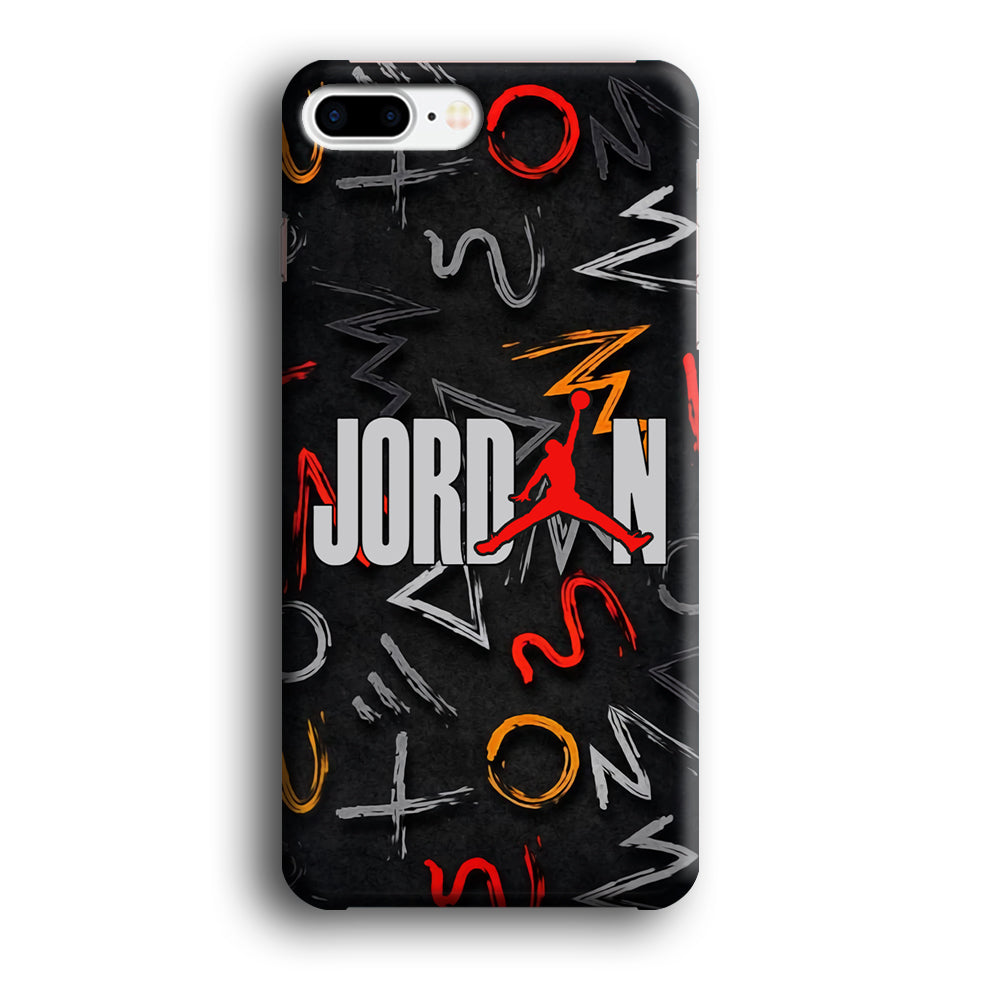 Air Jordan Mix Shape iPhone 8 Plus Case