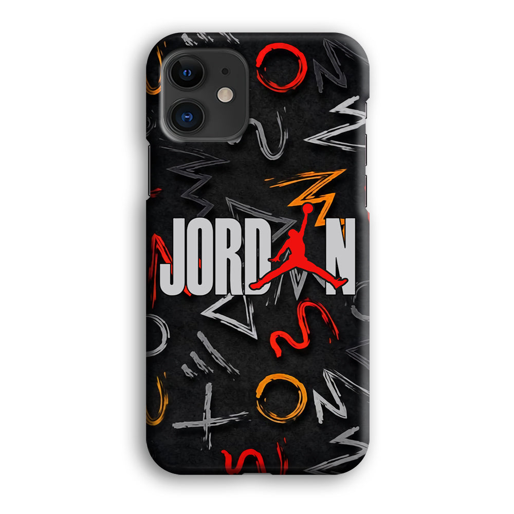 Air Jordan Mix Shape iPhone 12 Case