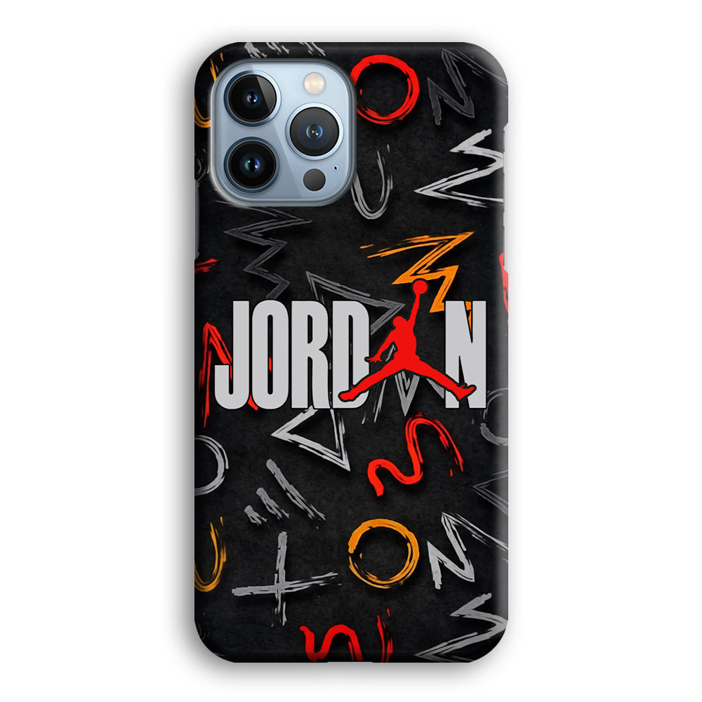 Air Jordan Mix Shape iPhone 13 Pro Case