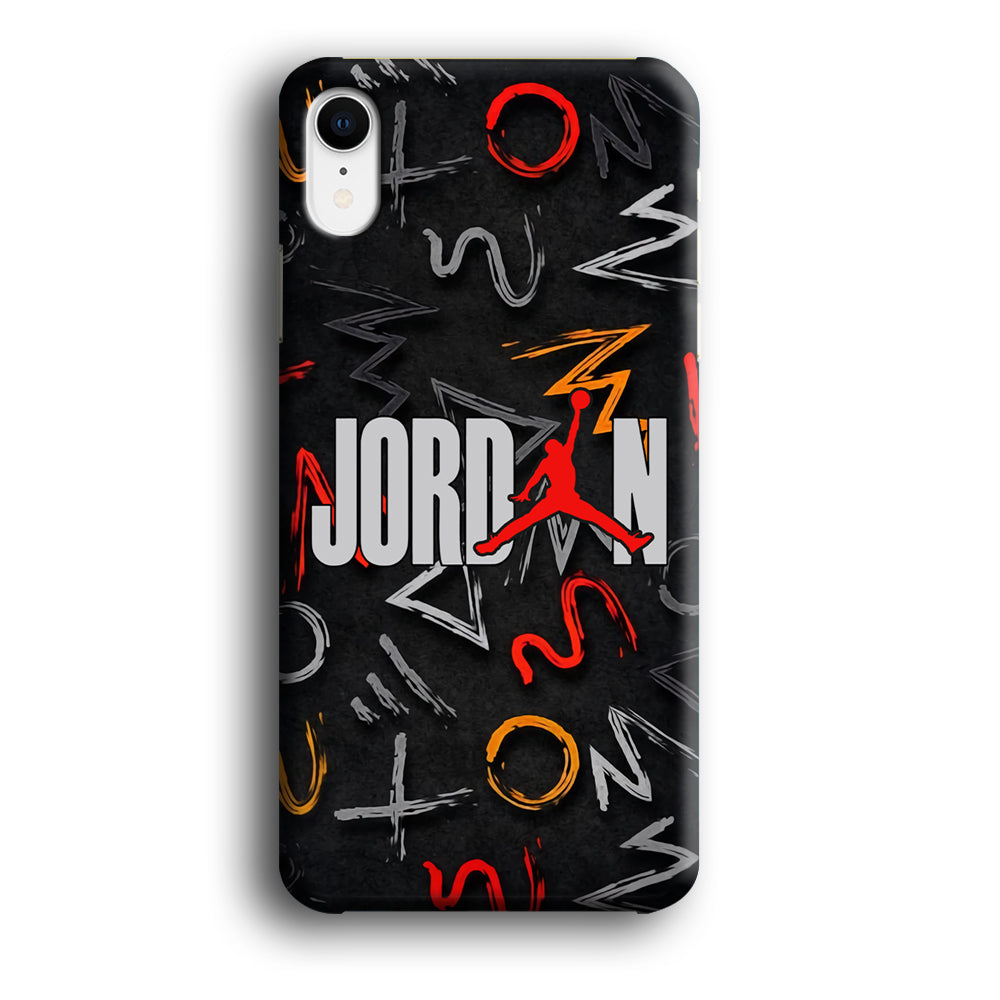 Air Jordan Mix Shape iPhone XR Case