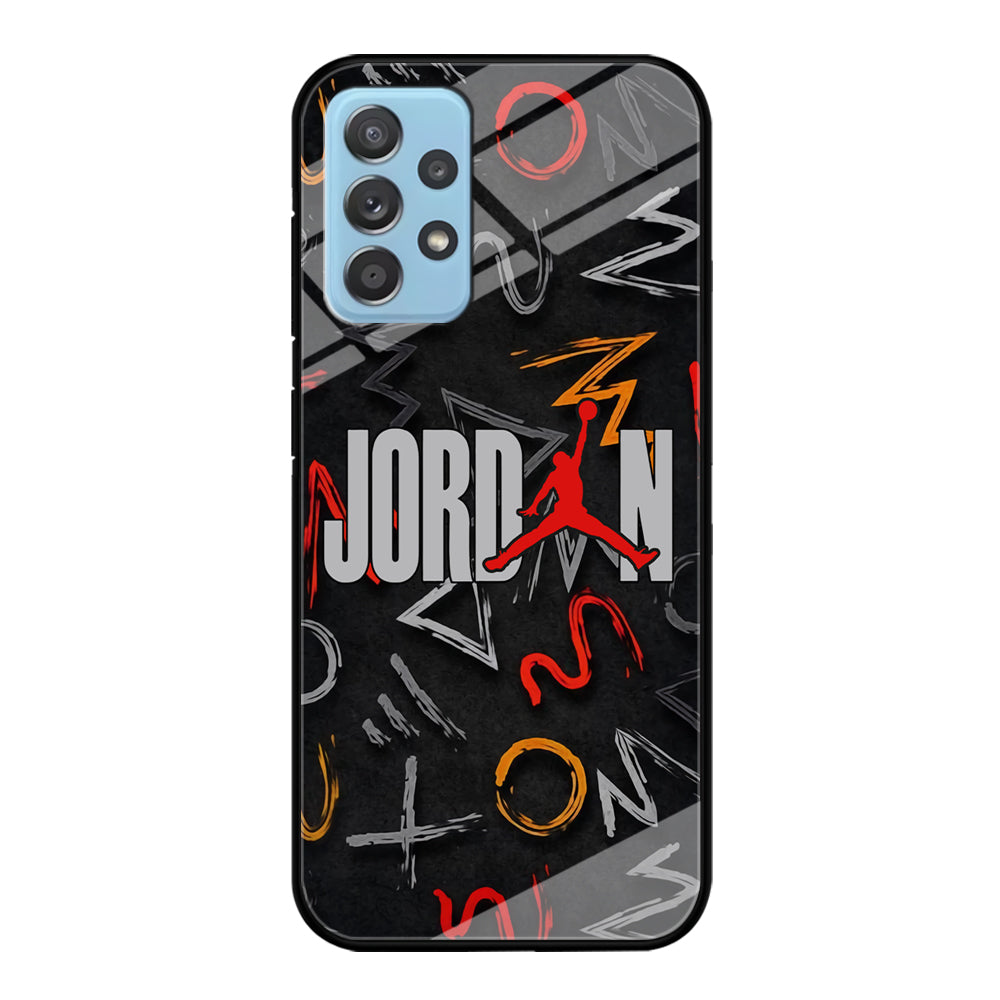 Air Jordan Mix Shape Samsung Galaxy A52 Case