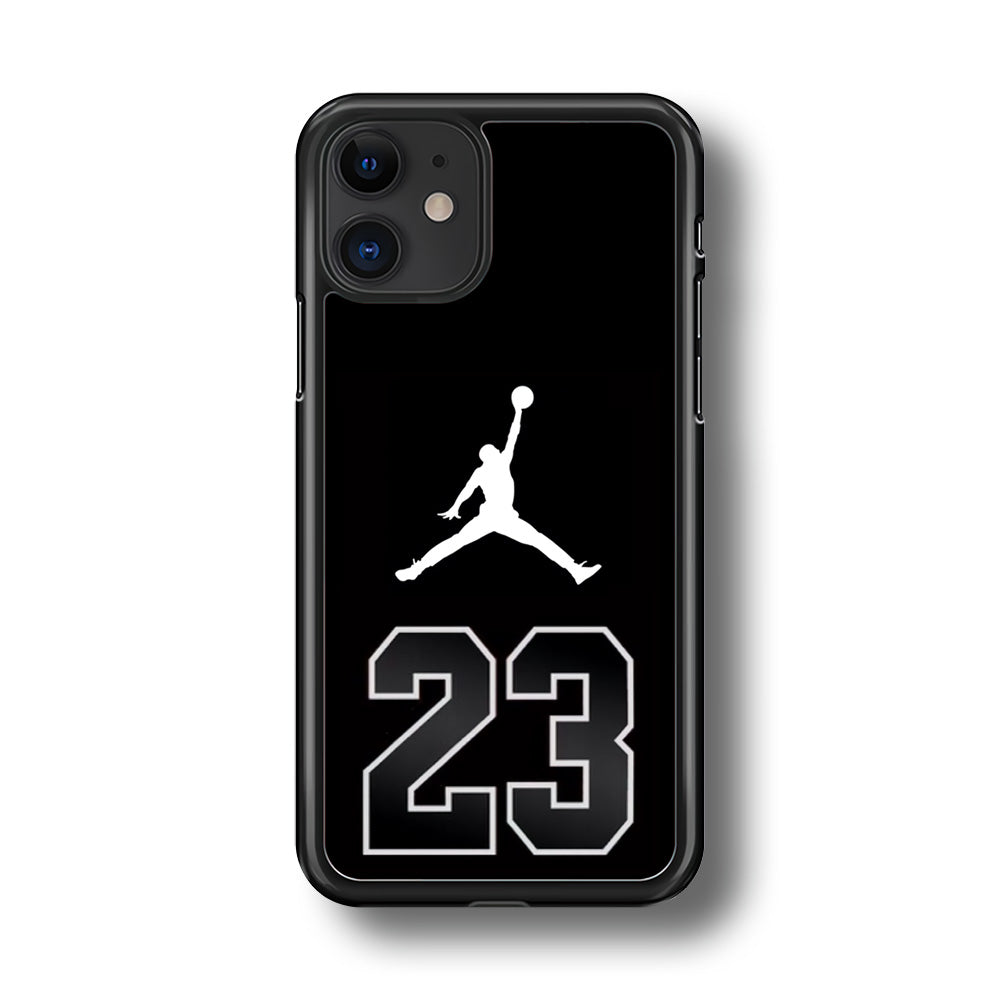Air Jordan Number Icon Black iPhone 11 Case