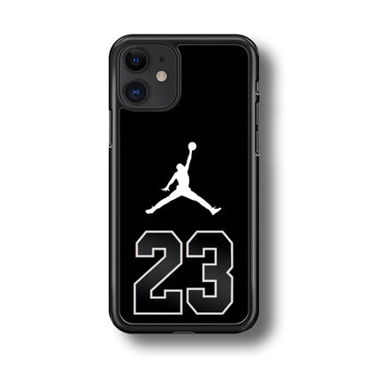 Air Jordan Number Icon Black iPhone 11 Case