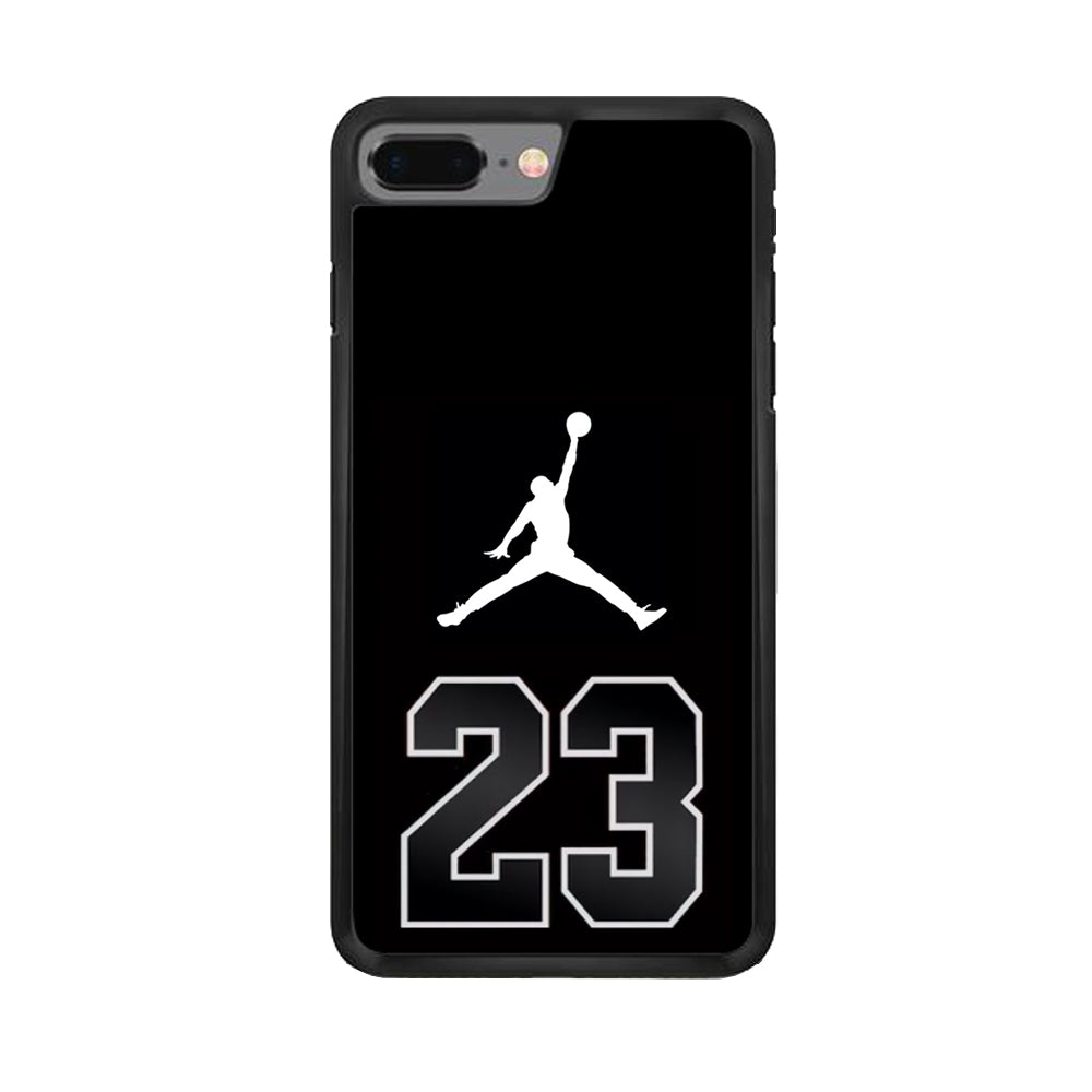 Air Jordan Number Icon Black  iPhone 8 Plus Case