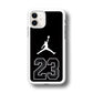 Air Jordan Number Icon Black iPhone 11 Case