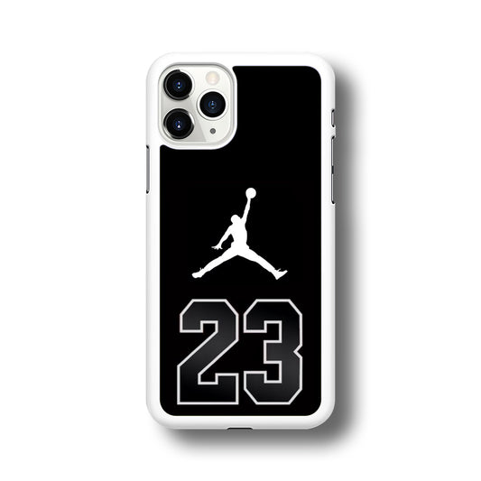 Air Jordan Number Icon Black iPhone 11 Pro Max Case