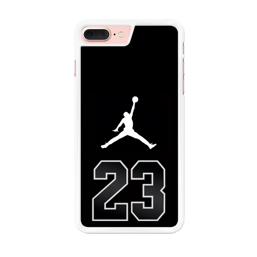 Air Jordan Number Icon Black  iPhone 8 Plus Case
