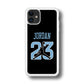 Air Jordan Number Icon Sky Blue iPhone 11 Case