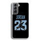 Air Jordan Number Icon Sky Blue Samsung Galaxy S21 Plus Case