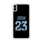 Air Jordan Number Icon Sky Blue iPhone XS Case