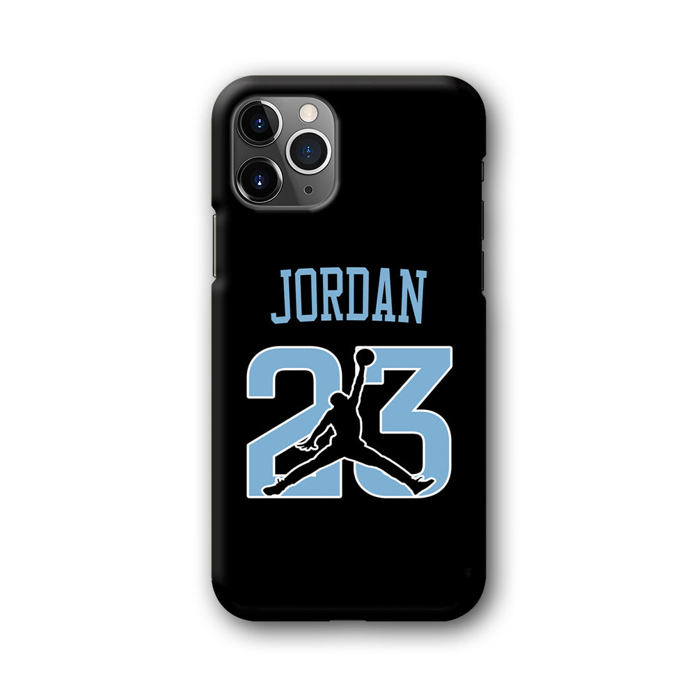 Air Jordan Number Icon Sky Blue iPhone 11 Pro Max Case