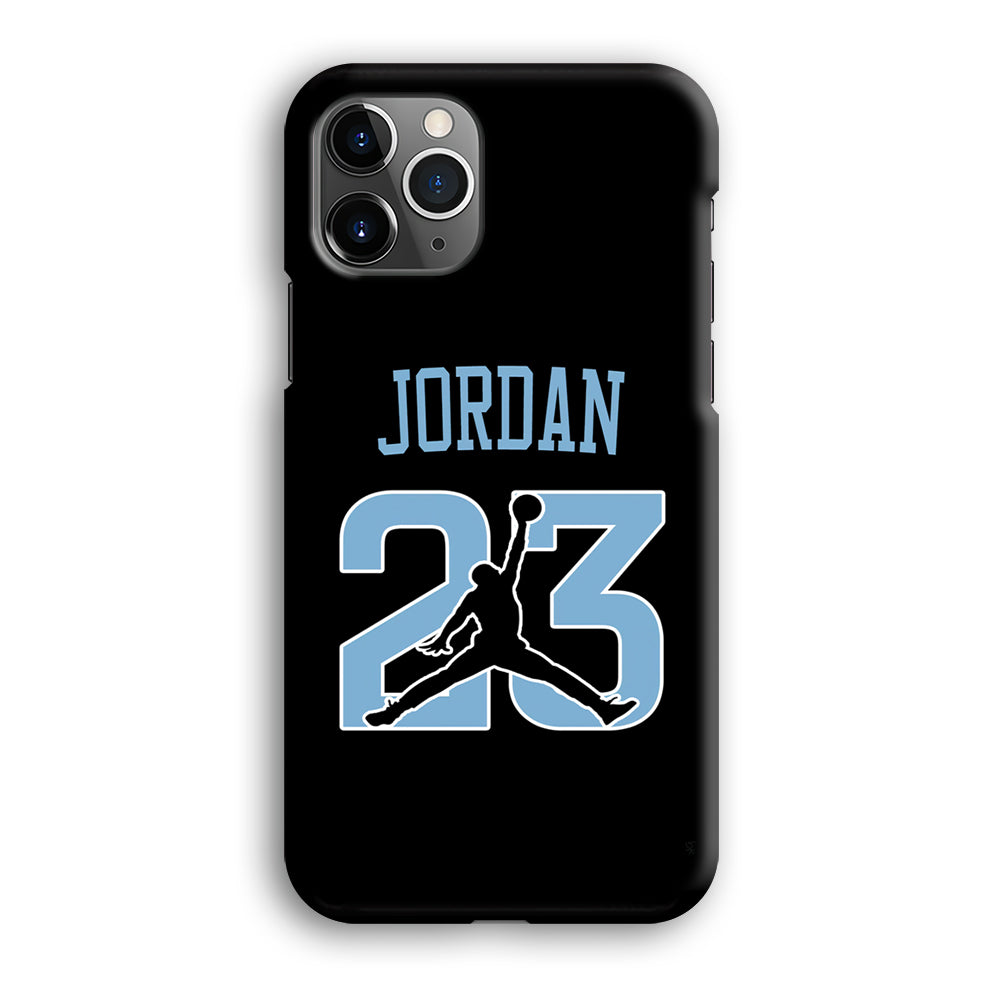 Air Jordan Number Icon Sky Blue iPhone 12 Pro Case