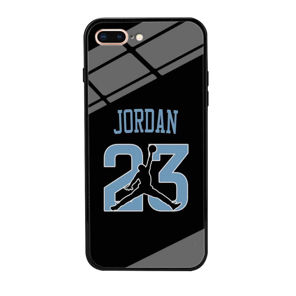 Air Jordan Number Icon Sky Blue iPhone 8 Plus Case