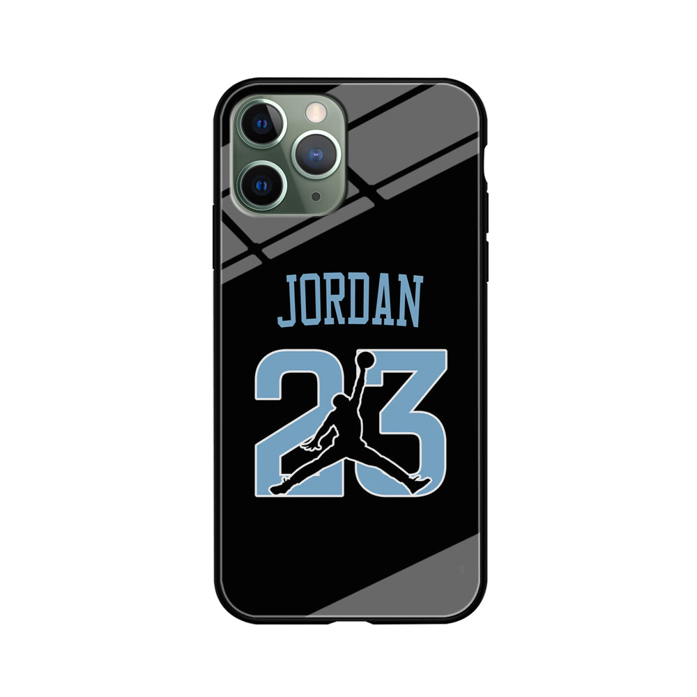 Air Jordan Number Icon Sky Blue iPhone 11 Pro Max Case