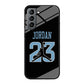 Air Jordan Number Icon Sky Blue Samsung Galaxy S21 Plus Case