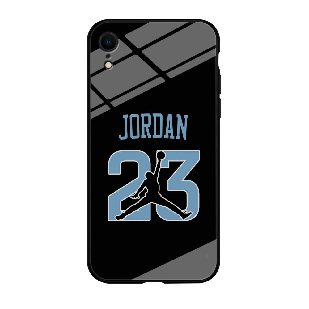 Air Jordan Number Icon Sky Blue iPhone XR Case