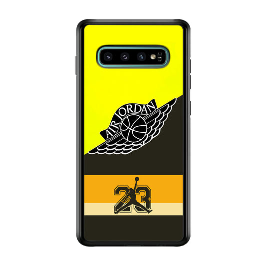 Air Jordan Number Pride Symbol Samsung Galaxy S10 Plus Case