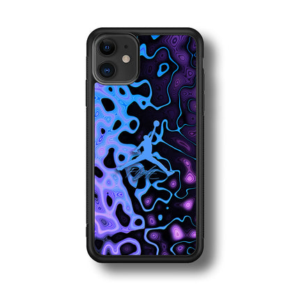 Air Jordan Purple Liquid iPhone 11 Case