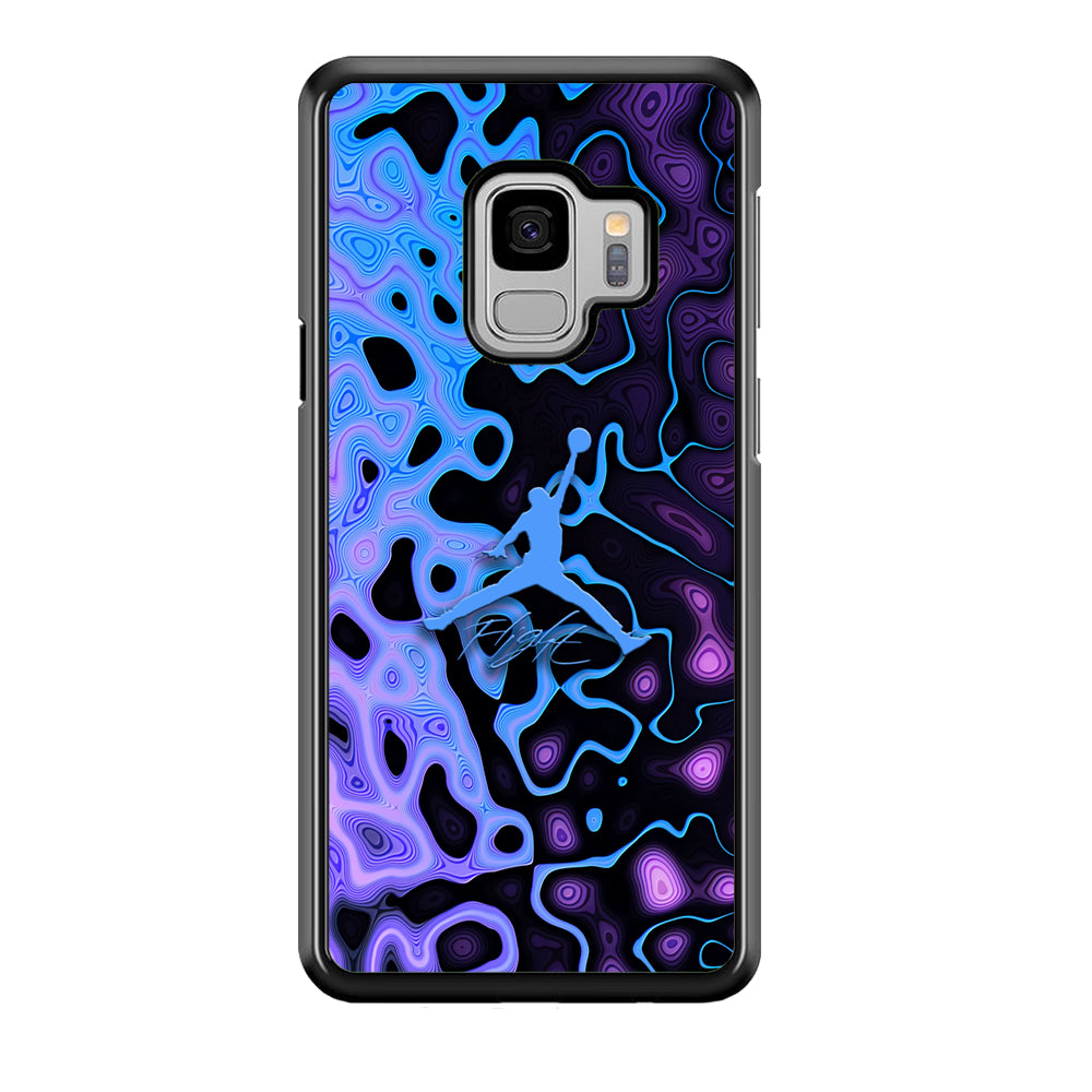 Air Jordan Purple Liquid Samsung Galaxy S9 Case