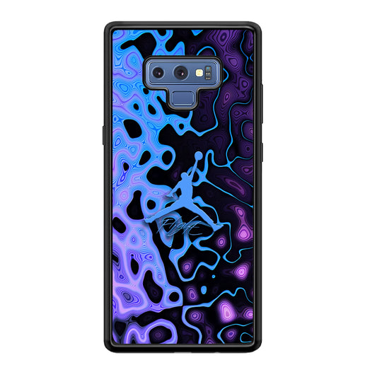 Air Jordan Purple Liquid Samsung Galaxy Note 9 Case