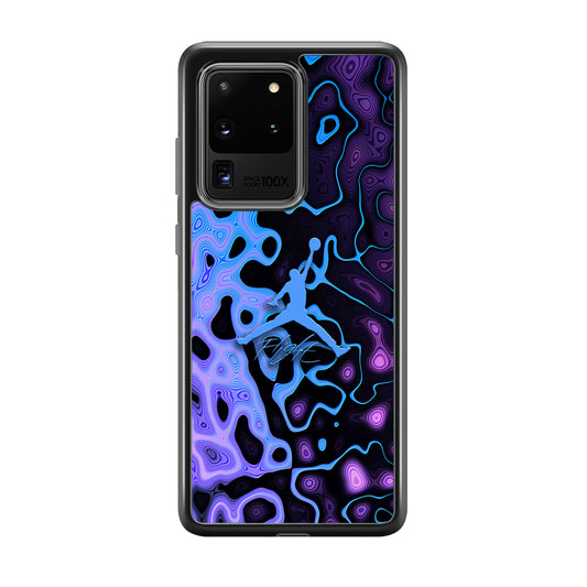 Air Jordan Purple Liquid Samsung Galaxy S20 Ultra Case