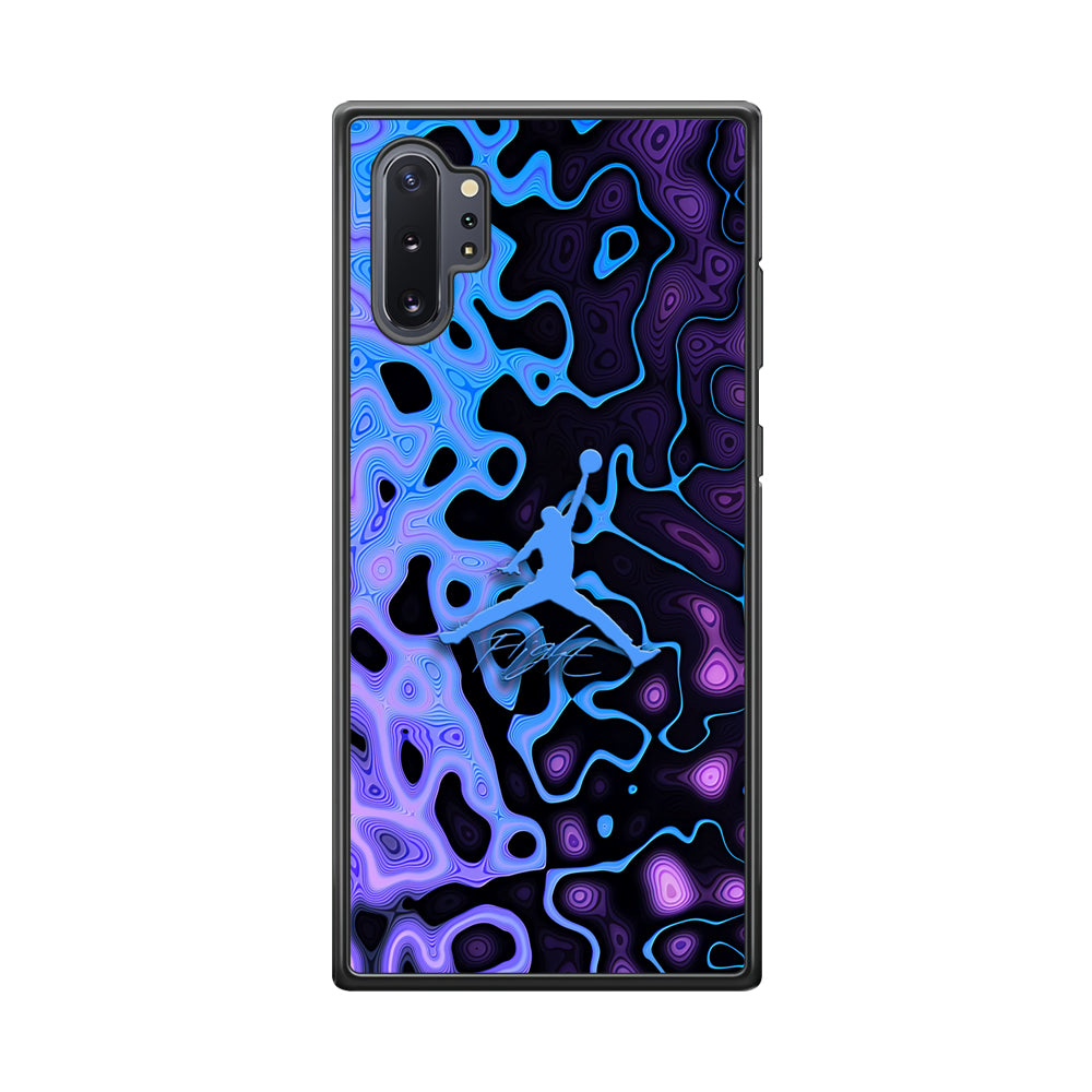 Air Jordan Purple Liquid Samsung Galaxy Note 10 Plus Case