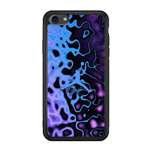 Air Jordan Purple Liquid iPhone 8 Case