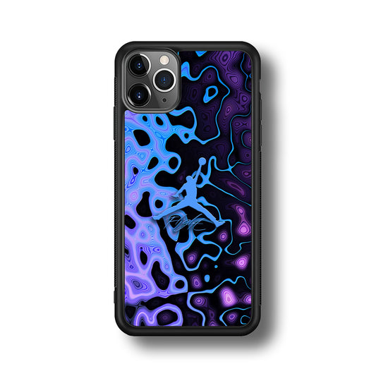 Air Jordan Purple Liquid iPhone 11 Pro Case