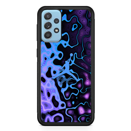 Air Jordan Purple Liquid Samsung Galaxy A52 Case