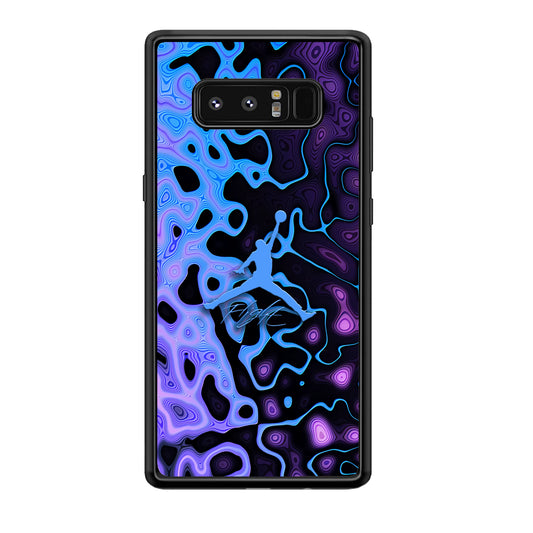 Air Jordan Purple Liquid Samsung Galaxy Note 8 Case