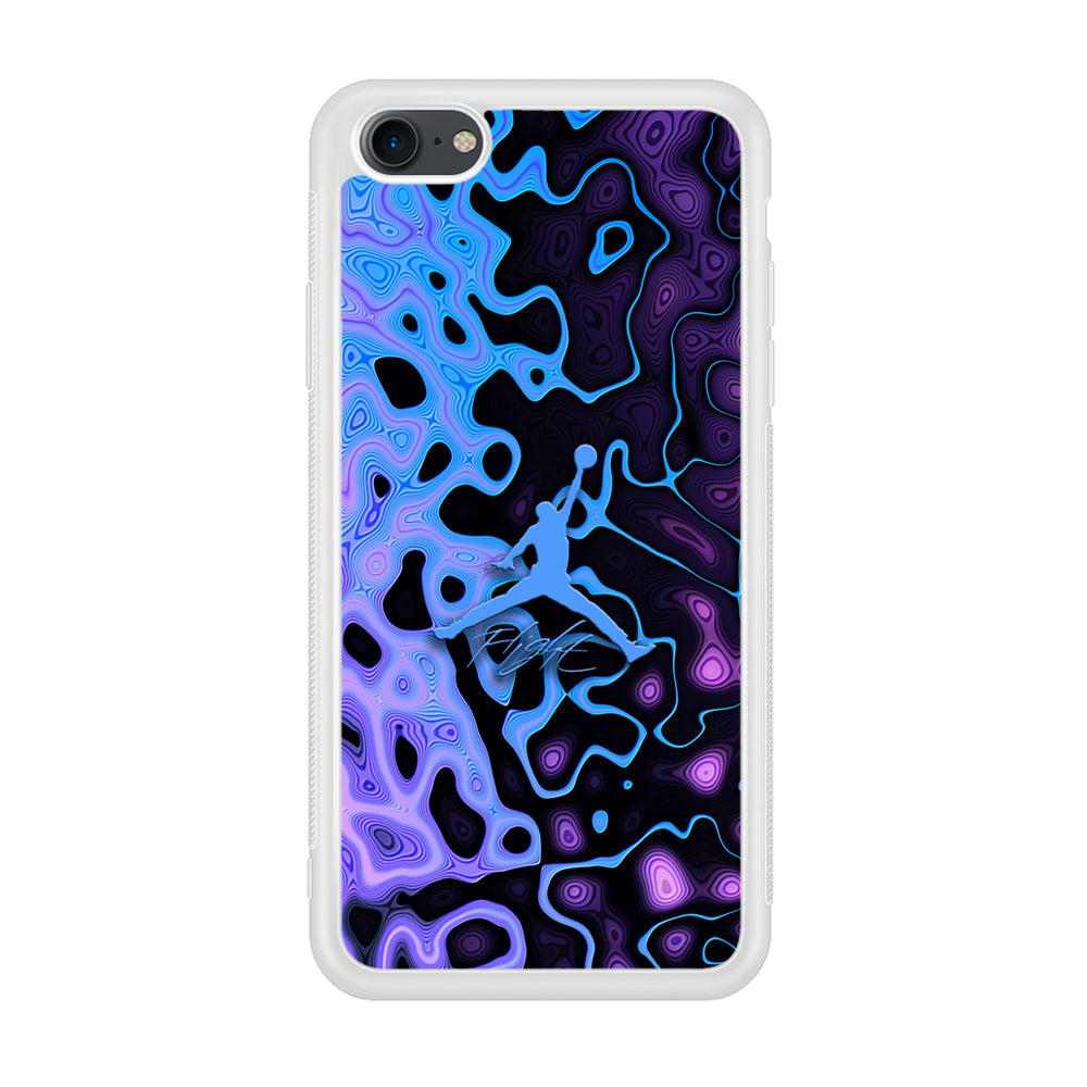 Air Jordan Purple Liquid iPhone 8 Case