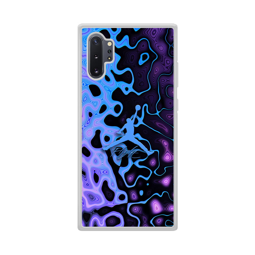 Air Jordan Purple Liquid Samsung Galaxy Note 10 Plus Case