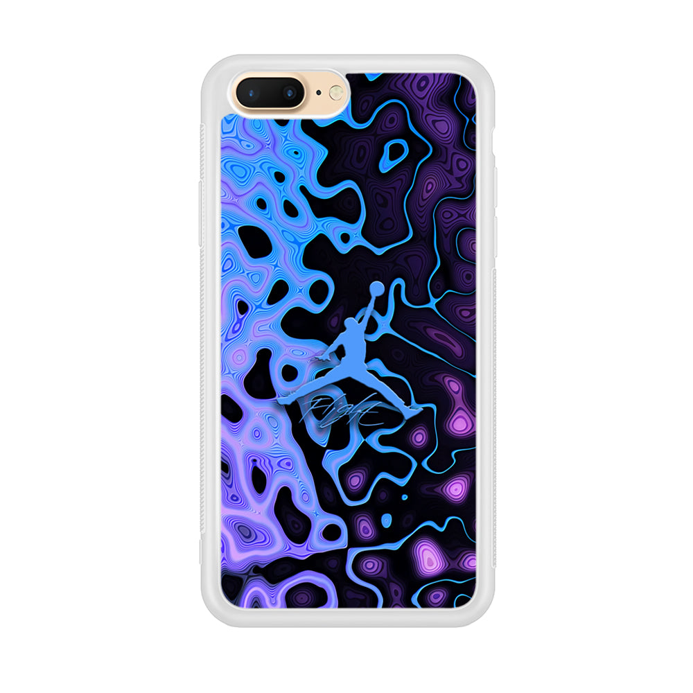 Air Jordan Purple Liquid iPhone 8 Plus Case