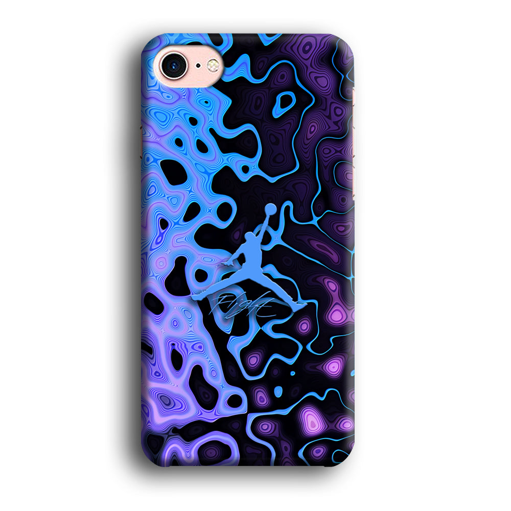 Air Jordan Purple Liquid iPhone 8 Case