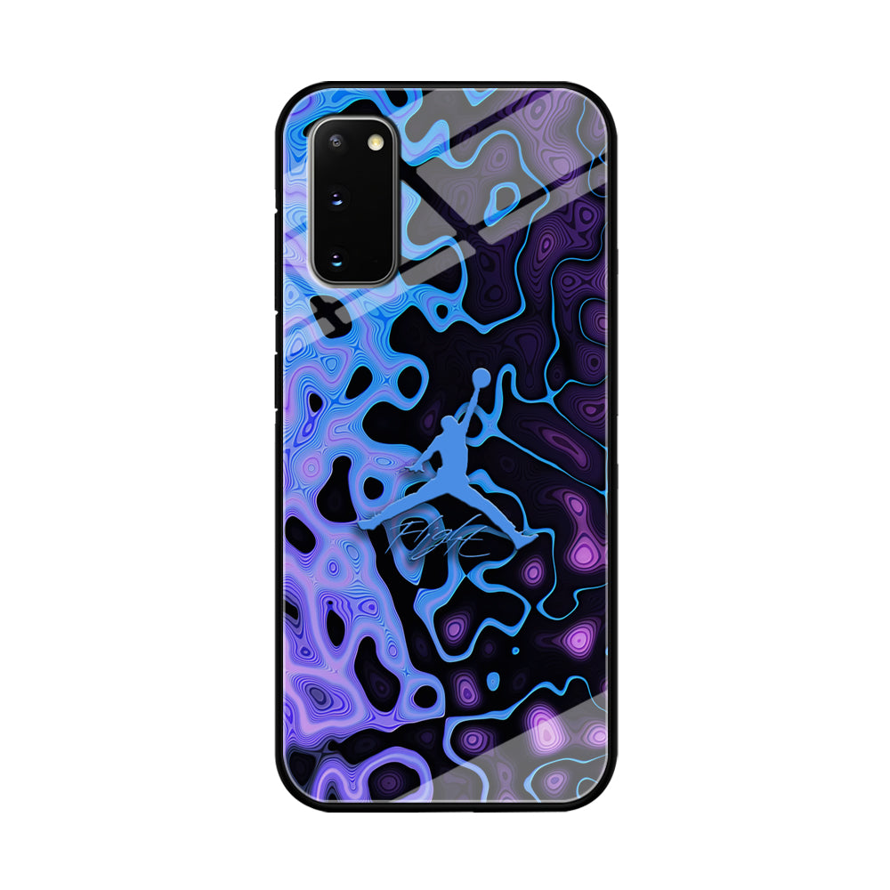 Air Jordan Purple Liquid Samsung Galaxy S20 Case