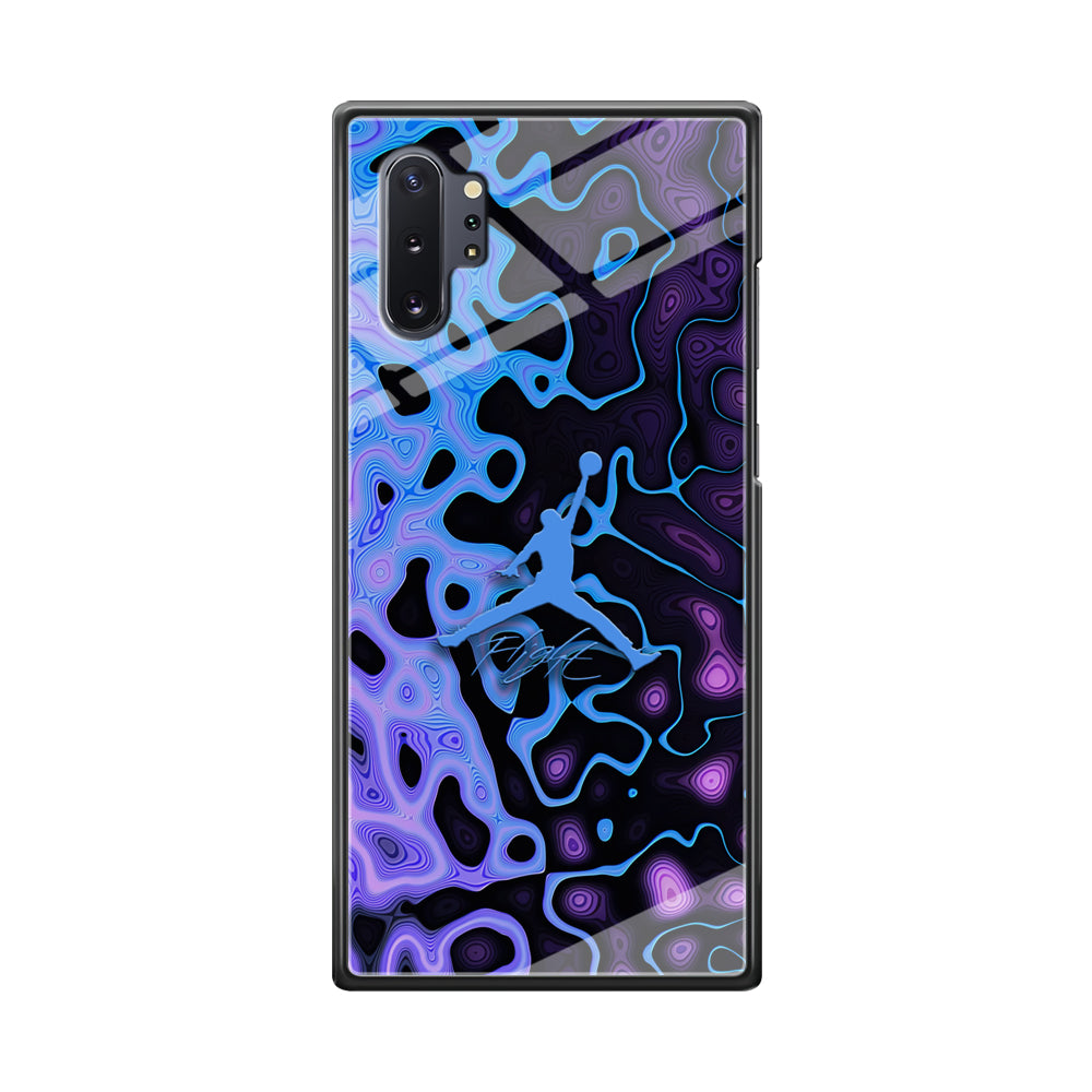 Air Jordan Purple Liquid Samsung Galaxy Note 10 Plus Case