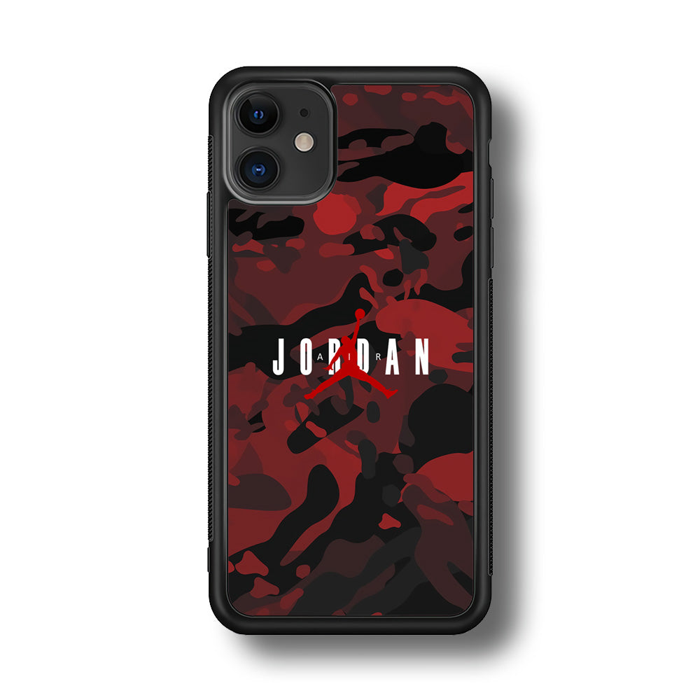 Air Jordan Red Lunar Eclipse iPhone 11 Case