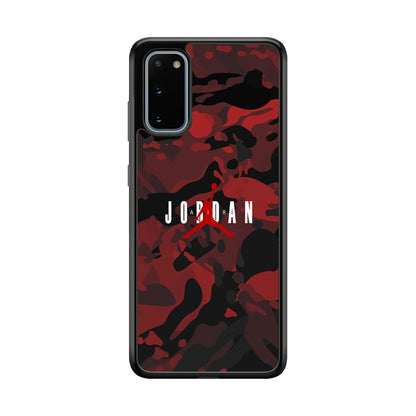 Air Jordan Red Lunar Eclipse Samsung Galaxy S20 Case