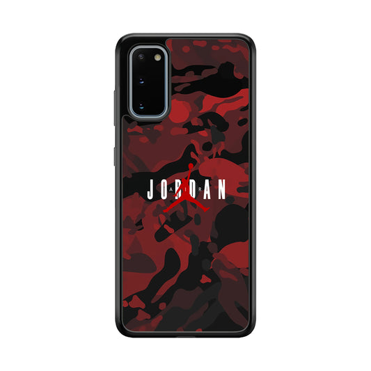 Air Jordan Red Lunar Eclipse Samsung Galaxy S20 Case