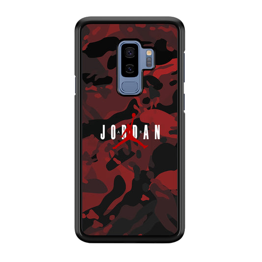 Air Jordan Red Lunar Eclipse Samsung Galaxy S9 Plus Case
