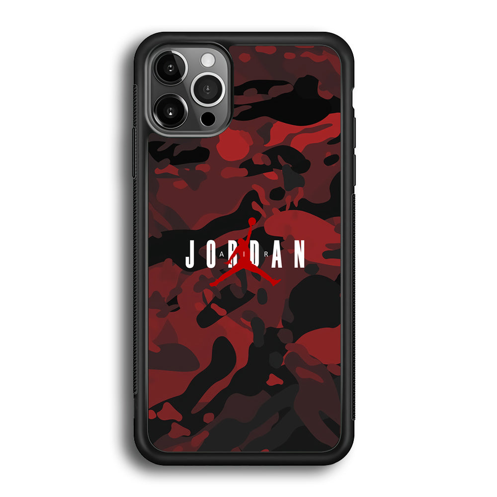 Air Jordan Red Lunar Eclipse iPhone 12 Pro Case