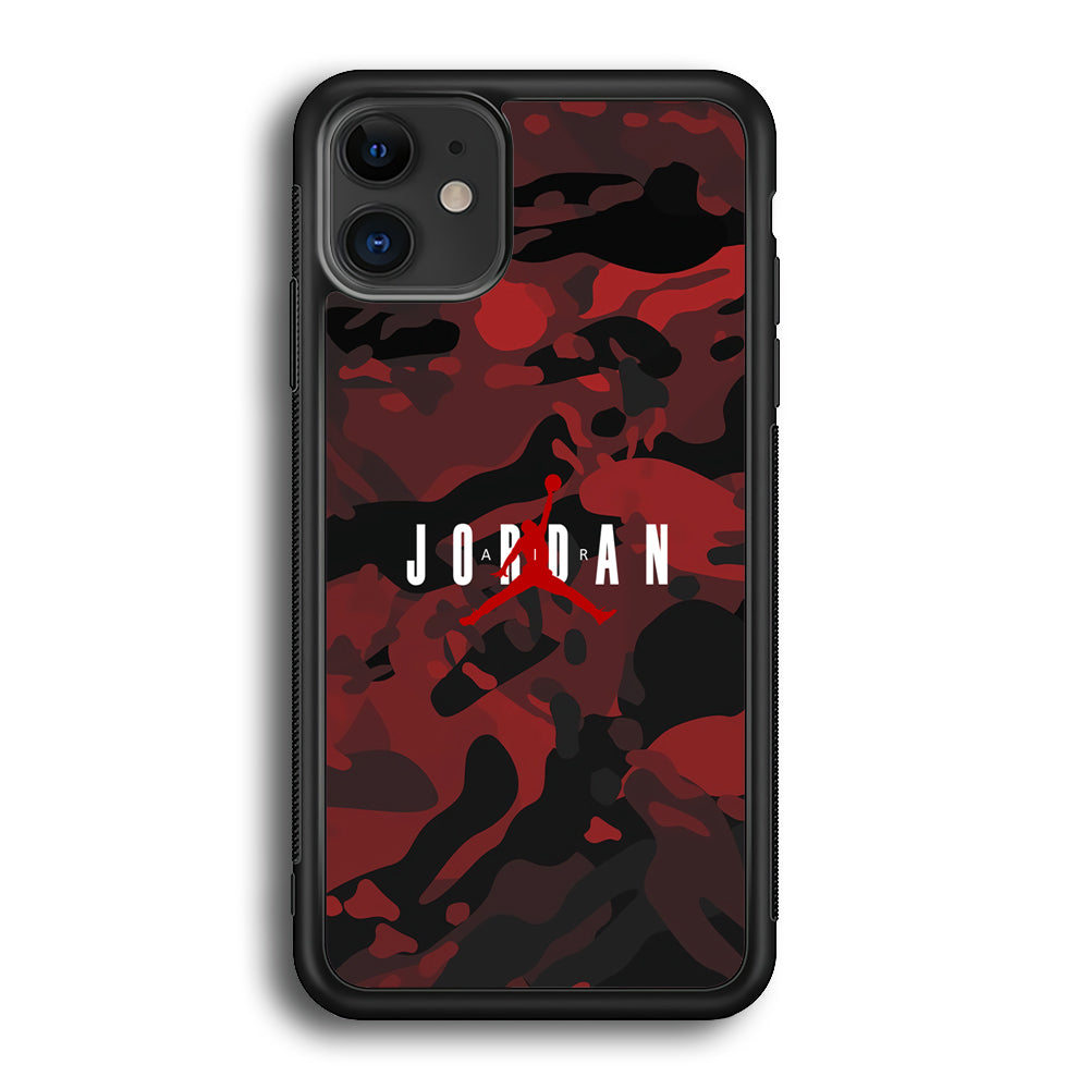 Air Jordan Red Lunar Eclipse iPhone 12 Case