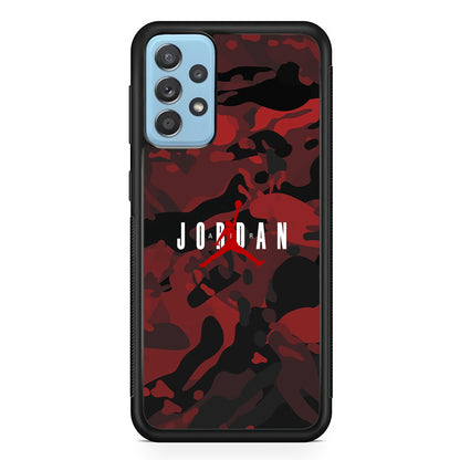 Air Jordan Red Lunar Eclipse Samsung Galaxy A72 Case