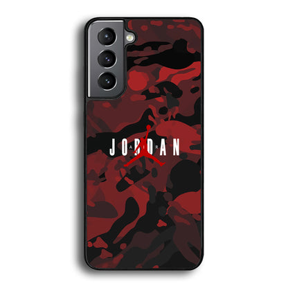 Air Jordan Red Lunar Eclipse Samsung Galaxy S21 Plus Case