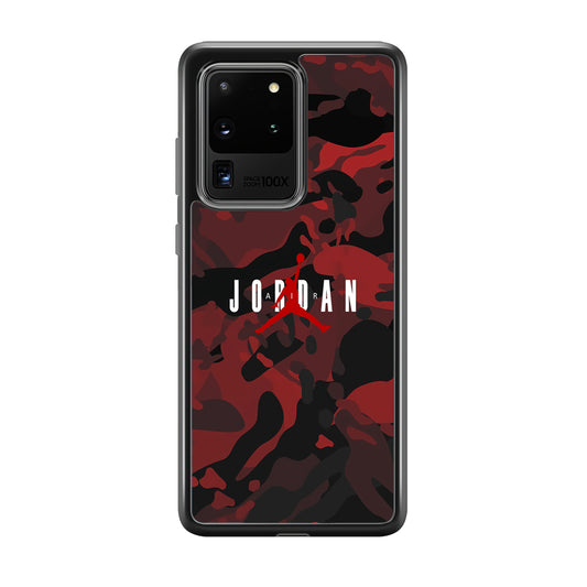 Air Jordan Red Lunar Eclipse Samsung Galaxy S20 Ultra Case