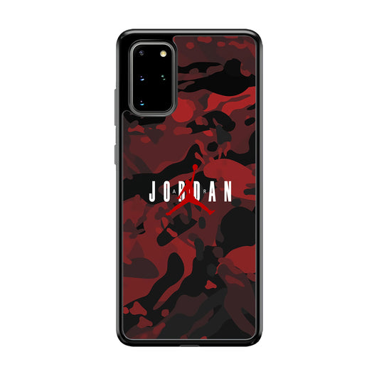 Air Jordan Red Lunar Eclipse Samsung Galaxy S20 Plus Case